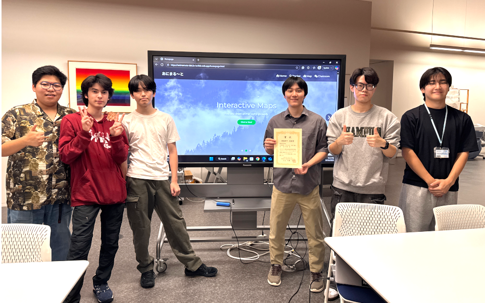 6名の学生が『第36回全国高等専門学校プログラミングコンテスト』に出場