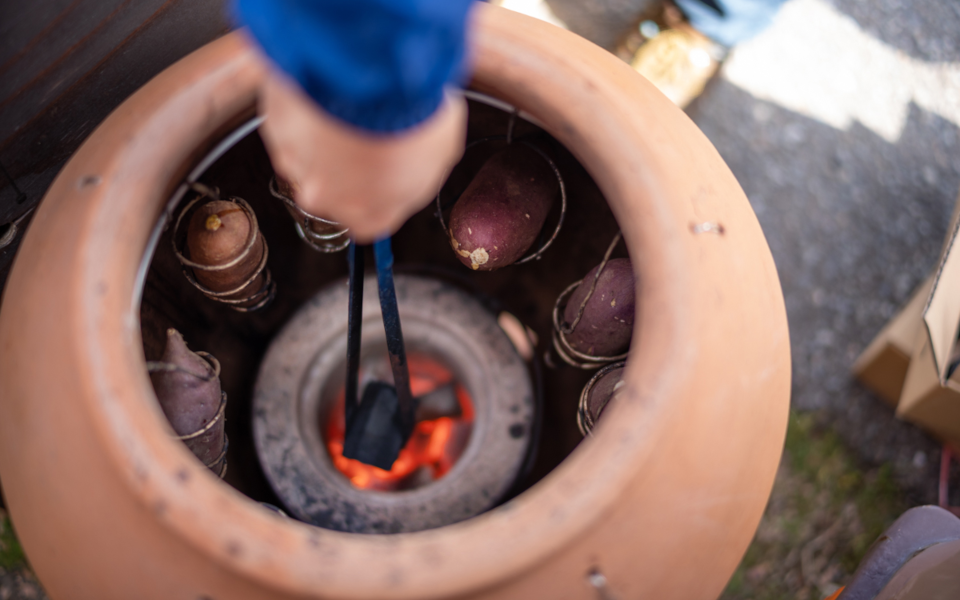 【高専紅はるかの壺焼き芋を学生が販売】「紅はるか祭り」×「kuru,ru.コラボ企画」11月29日開催