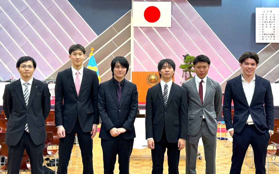 令和7年度 第60回国際高等専門学校卒業式