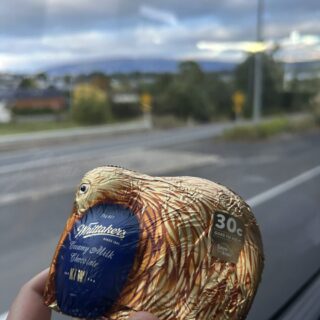 出発当日にホストファミリーからもらったチョコレート